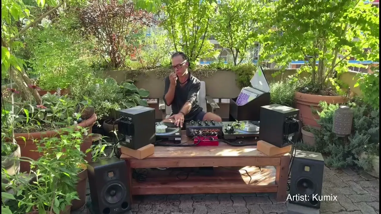 Garden Vinyl Sessions Episode #3 Kumix (LuLA Collab)